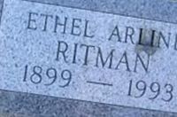 Ethel Arline Ritman Ethel Arline Ritman