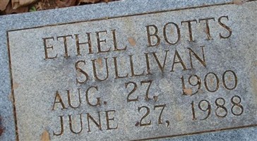 Ethel Botts Sullivan Ethel Botts Sullivan