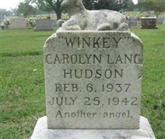 Ethel Carolyn "Winkey" Lang Hudson Ethel Carolyn "Winkey" Lang Hudson
