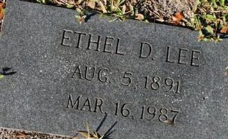 Ethel Dorothy Lee