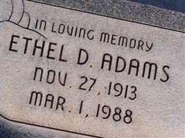 Ethel Dutton Adams