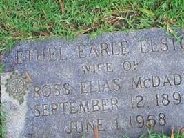 Ethel Earle Elston McDade