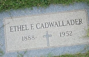 Ethel F Cadwallader Ethel F Cadwallader