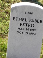 Ethel Faber Petro