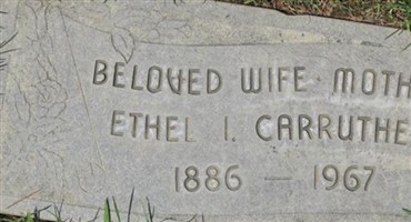 Ethel I Carruthers Ethel I Carruthers