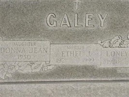 Ethel J. Bailey Galey Ethel J. Bailey Galey