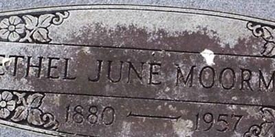 Ethel June Moorman Ethel June Moorman