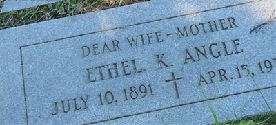 Ethel K. Angle Ethel K. Angle
