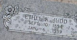 Ethel K. Judd