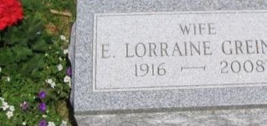 Ethel Lorraine Kline Greiner Ethel Lorraine Kline Greiner