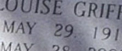 Ethel "Louise" Griffin Matlock Ethel "Louise" Griffin Matlock