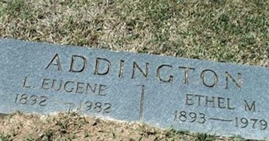 Ethel M. Addington Ethel M. Addington