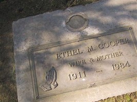 Ethel M Cooper Ethel M Cooper