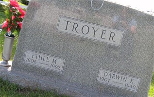 Ethel M. Kniss Troyer Ethel M. Kniss Troyer