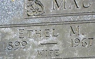 Ethel M. MacConnell Ethel M. MacConnell