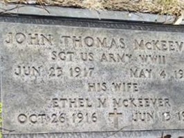 Ethel M McKeever