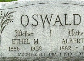 Ethel M Oswald Ethel M Oswald