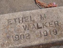 Ethel M Walker