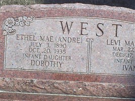 Ethel Mae Andre West Ethel Mae Andre West