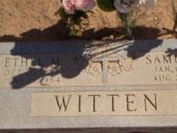 Ethel Mae Maxfield Witten