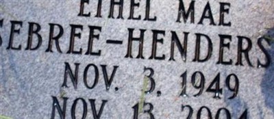 Ethel Mae Sebree-Henderson
