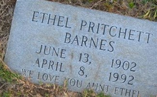 Ethel Pritchett Barnes Ethel Pritchett Barnes