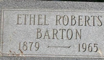 Ethel Roberts Barton Ethel Roberts Barton