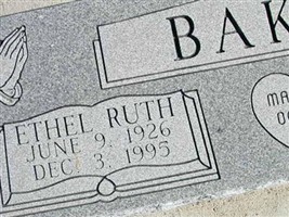 Ethel Ruth Barker Ethel Ruth Barker