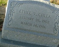 Ethel V. Cheek