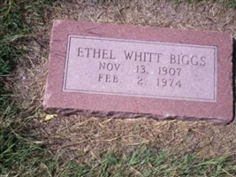 Ethel Whitt Biggs