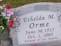 Ethelda M. Orme
