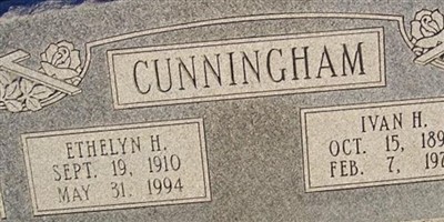 Ethelyn H Cunningham Ethelyn H Cunningham