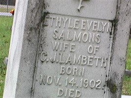 Ethyle Evelyn Salmons Ethyle Evelyn Salmons