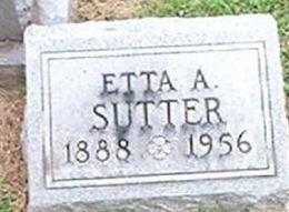 Etta A. Mellies Sutter