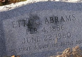 Etta C. Abrams