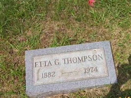 Etta G. Thompson Etta G. Thompson