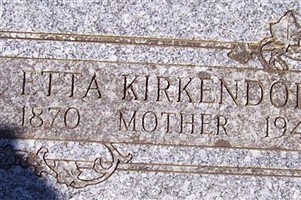 Etta Kerkendoll Etta Kerkendoll