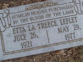 Etta LaTreece Leflet Etta LaTreece Leflet