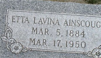 Etta Lovina Olson Ainscough
