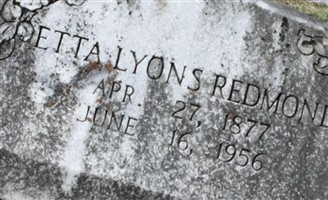 Etta Lyons Redmond Etta Lyons Redmond