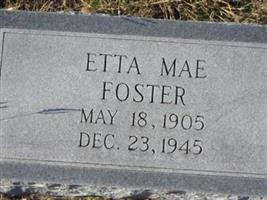 Etta Mae Foust Foster