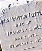 Etta Martin Tuttle Hill Etta Martin Tuttle Hill