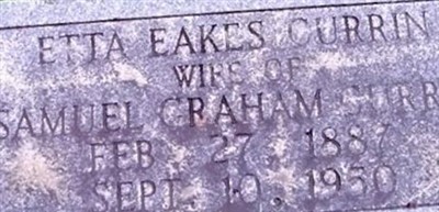 Etta R Eakes Currin