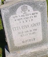 Etta Riva Klein Adoff Etta Riva Klein Adoff