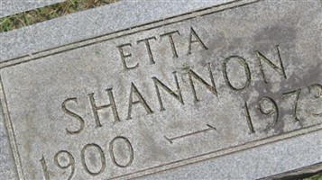 Etta Shannon Etta Shannon