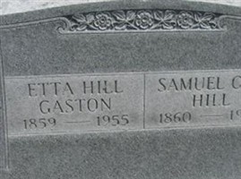 Ettta Hill Gaston Ettta Hill Gaston