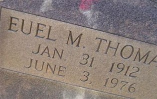 Euel M Thomas