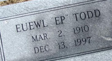 Euewl "E.P." Todd Euewl "E.P." Todd
