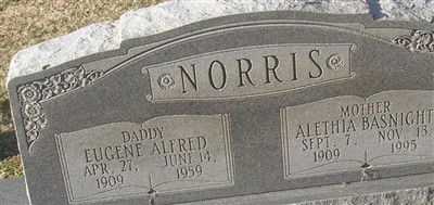 Eugene Alfred Norris Eugene Alfred Norris