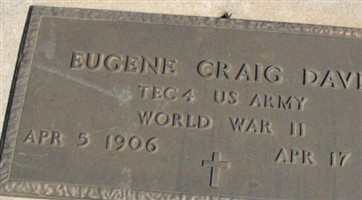 Eugene Craig Davis Eugene Craig Davis